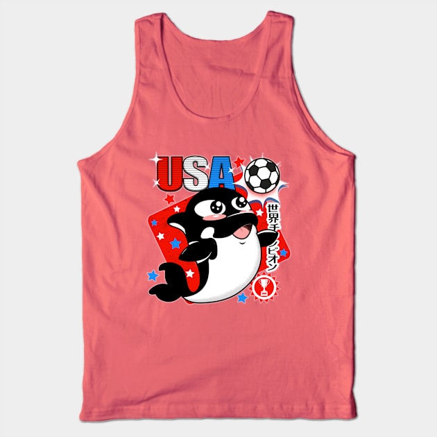 USA Soccer Champs Tank Top by PalmGallery